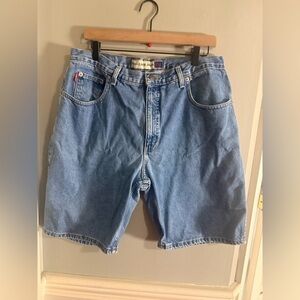 Bugle Boy 750 Vintage Denim Shorts Men’s 36W Blue Jean Shorts